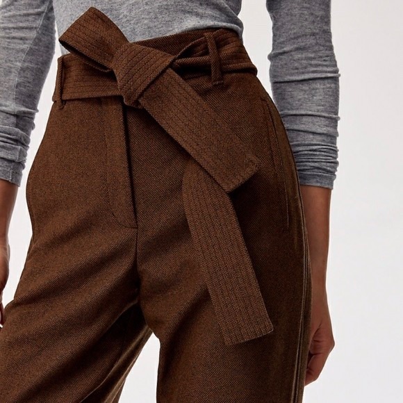 Aritzia Wilfred Jallade Pant / Tie Front Pant - Picture 3 of 8